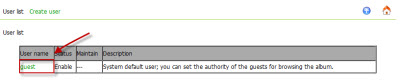 Define the guest access